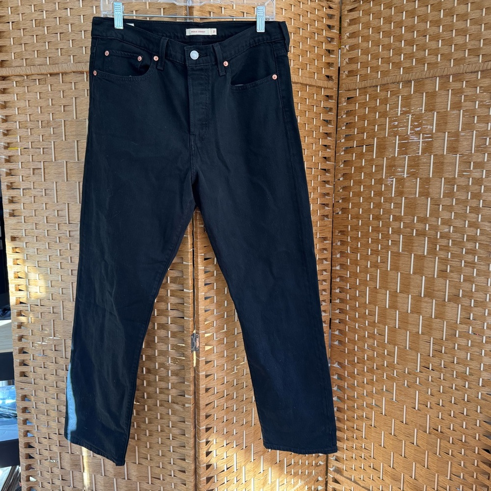 Levi’s Wedgie Straight size 31 black
